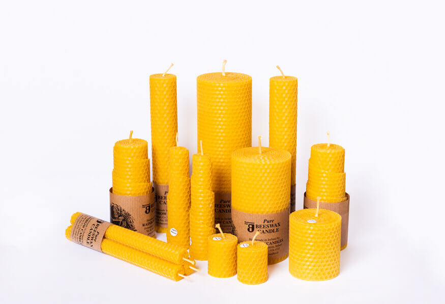 Beeswax Candles (B512) 18 Hours