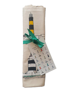 Clover Rua Tea Towel - Irish Lighthouses