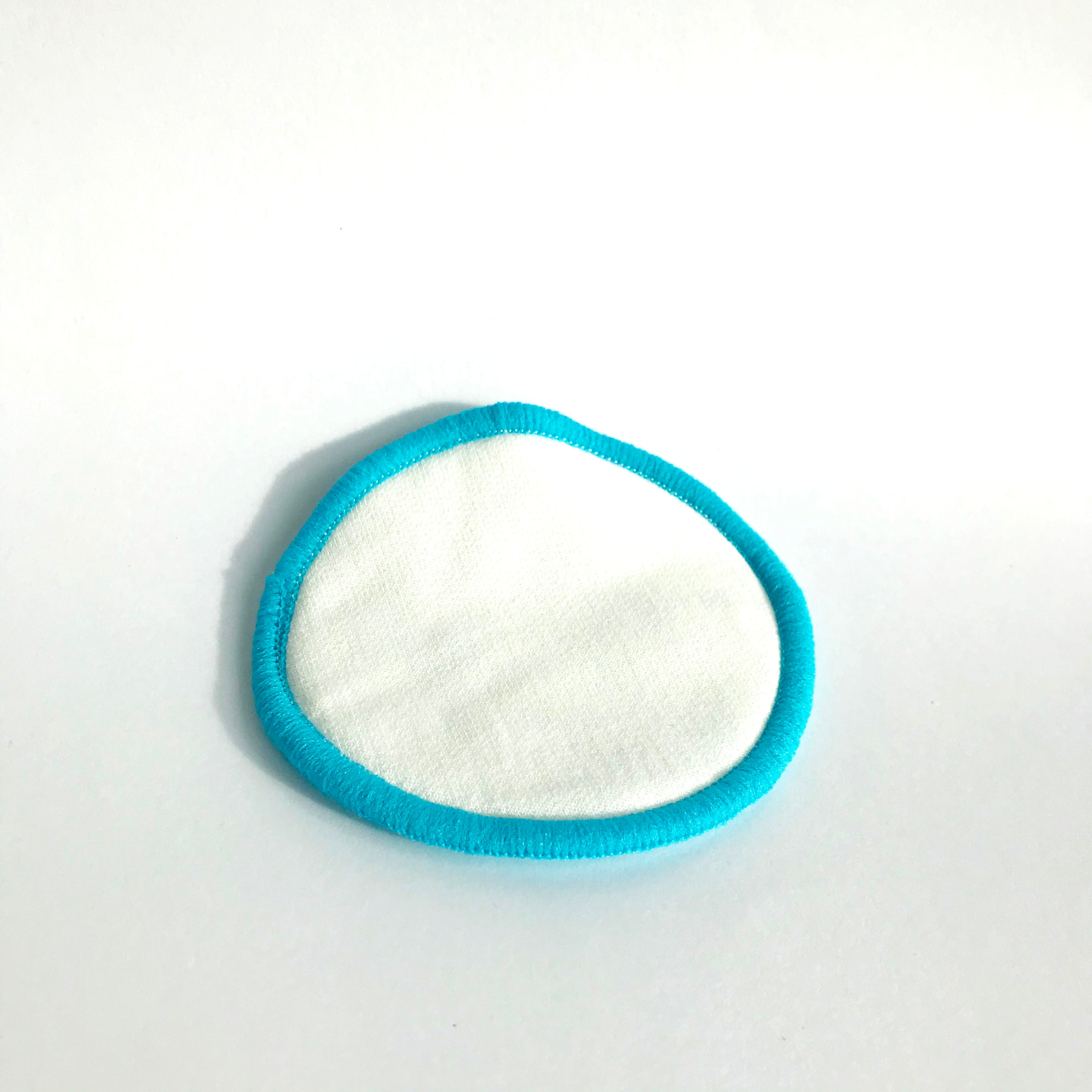 Reusable Organic Bamboo Cotton Face Cleansing Pads (12s)