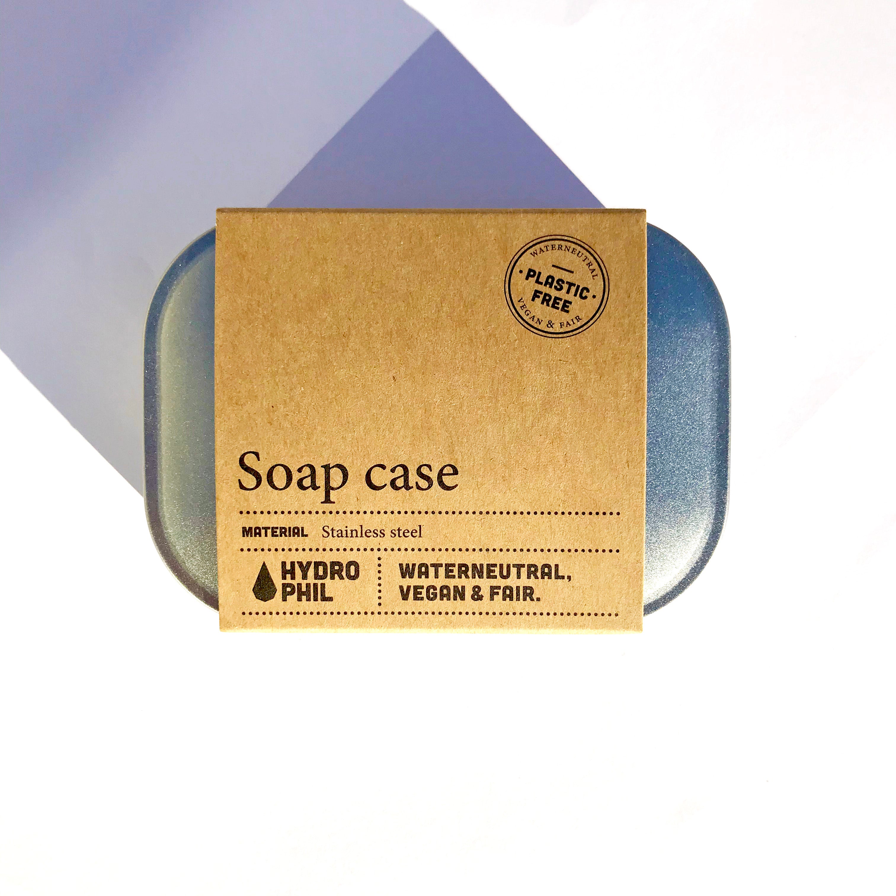 stainless steel soap case, travel case