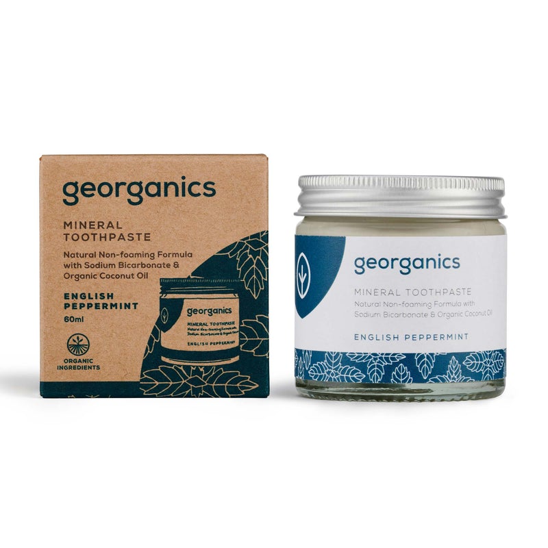 Georganics Mineral Toothpaste - English Peppermint