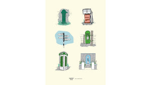 Irish Design - A4 Print, Irish Country Drive